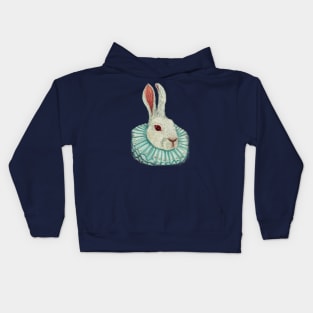 "Rabbit in the ruff" Kids Hoodie